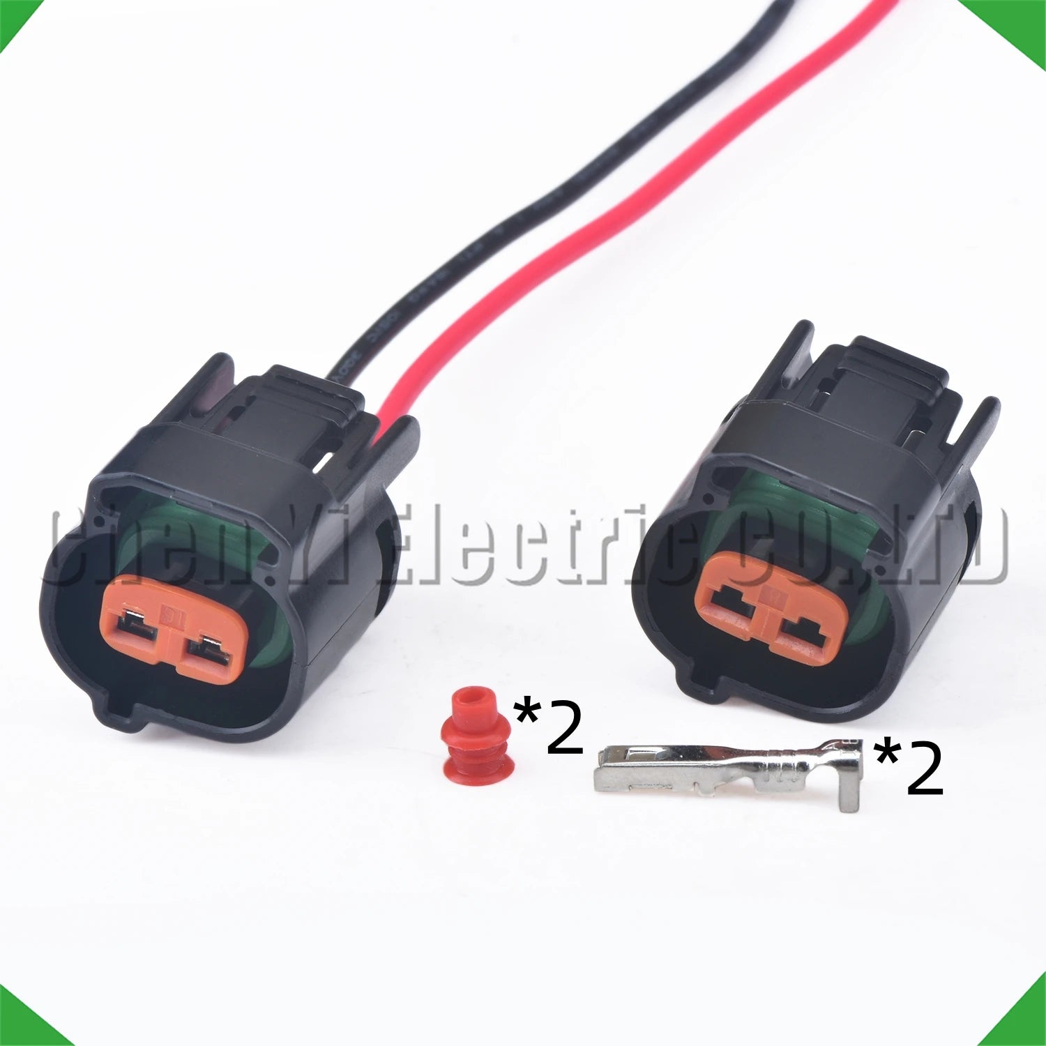 2-pin auto connector connector connectors signal conditioning harness honda honda toyota