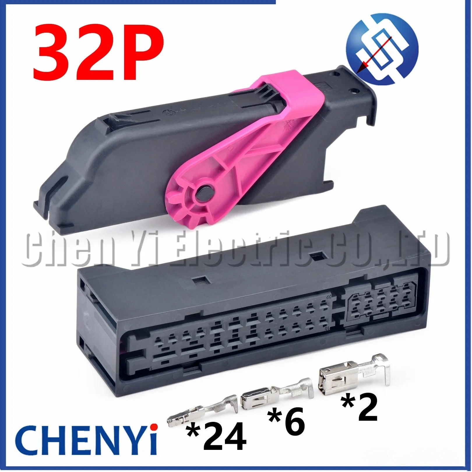 32/38 Pin Automotive connector Car amplifier speaker plug 5K0971636 5K0 971 636 0-1534050-1 1534180-1 2141409-1
