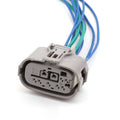 9Pin Waterproof 0.6mm Female Connector Cable Socket 7283-4658-30/90980-12362