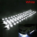 2/6PCS Waterproof DC 12V Motor LED Strip SMD Underbody Decorative strip Light For Car Motorcycle Beautiful Decorative Soft Light