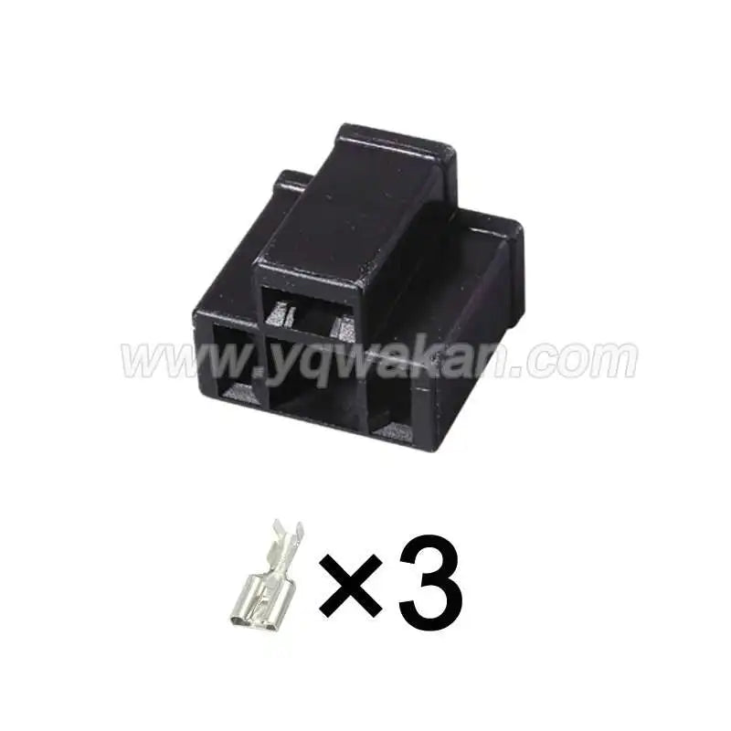 3pin auto waterproof electric plastic wire harness connector HD033-7.8-21