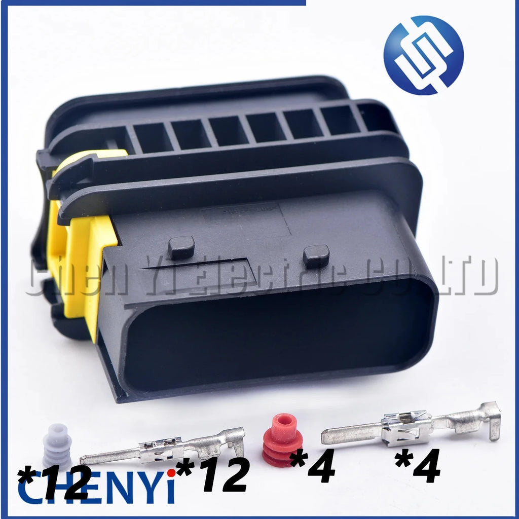 16 Pin Sealed Waterproof Automotive Connectors Wire Harness plug 1-1564337-1 1-1564528-1 For ELC4 Suspension ecu