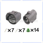 7Pin Connector Waterproof 2.2mm Male Female Connector Automotive Wiring Harness Cable Plug for Toyota Honda 189-0127 6188-0067