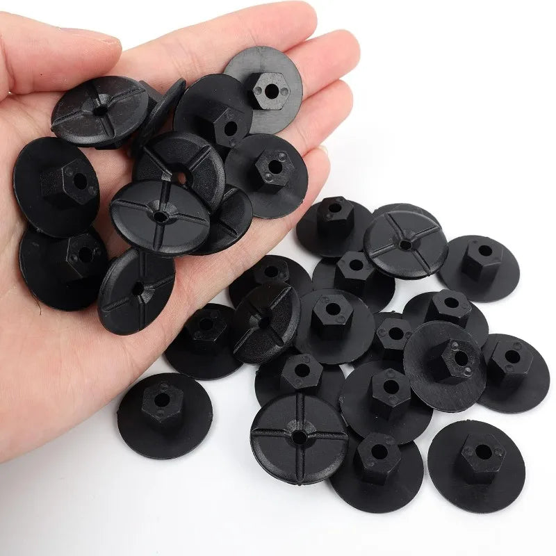 For Mercedes Benz Car Bumper Cover Fender Liner Push Type Auto Retainer Clip Rivet Fastener Bumper Plastic Nut Buckle 10-50pcs