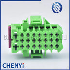 23 Pin Green Automobile power amplifier Connector Audio Amplifier Wire harness Plug 1J0962623 1J0962623B