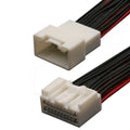 20 Pin Connector 1.0mm 2.3mm Series Male Female Connector Cable Plug Motorcycle Electrical Harnesses Wiring Harness 7283-5843
