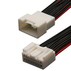 20 Pin Connector 1.0mm 2.3mm Series Male Female Connector Cable Plug Motorcycle Electrical Harnesses Wiring Harness 7283-5843
