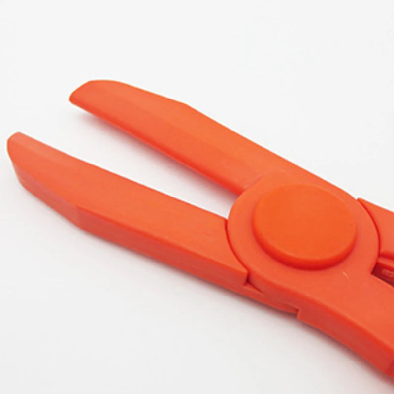 1Pcs M Durable Nylon Hose Clamp Tool Brake Fuel Water Line Clamp Pliers Hands Free Tool Car Repair Tools Hose Cut-off Pliers