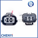 3 Pin Auto Waterproof Connector HeadLight Leveling Device Wire harness plug 6189-0130 6181-0071 For Honda B-Series Nissan Mazda