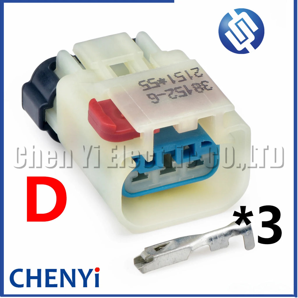 3 Pin Automotive waterproof connector sensor harness plug 54200311 54200308 54200309 54200310 13849913 For Jeep Chrysler Cummins