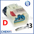 3 Pin Automotive waterproof connector sensor harness plug 54200311 54200308 54200309 54200310 13849913 For Jeep Chrysler Cummins