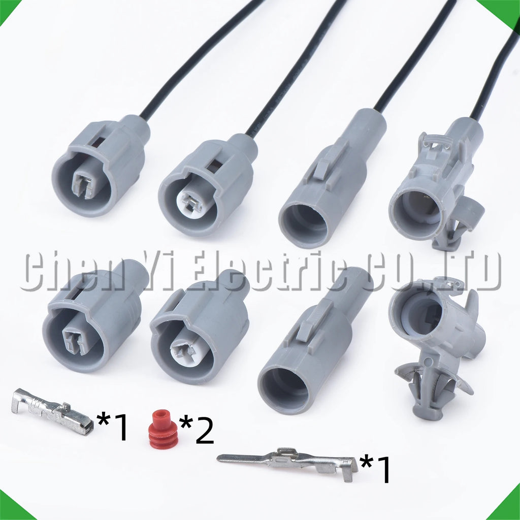 1-pin connector female sensor wiring plastic cable waterproof toyota honda sensor