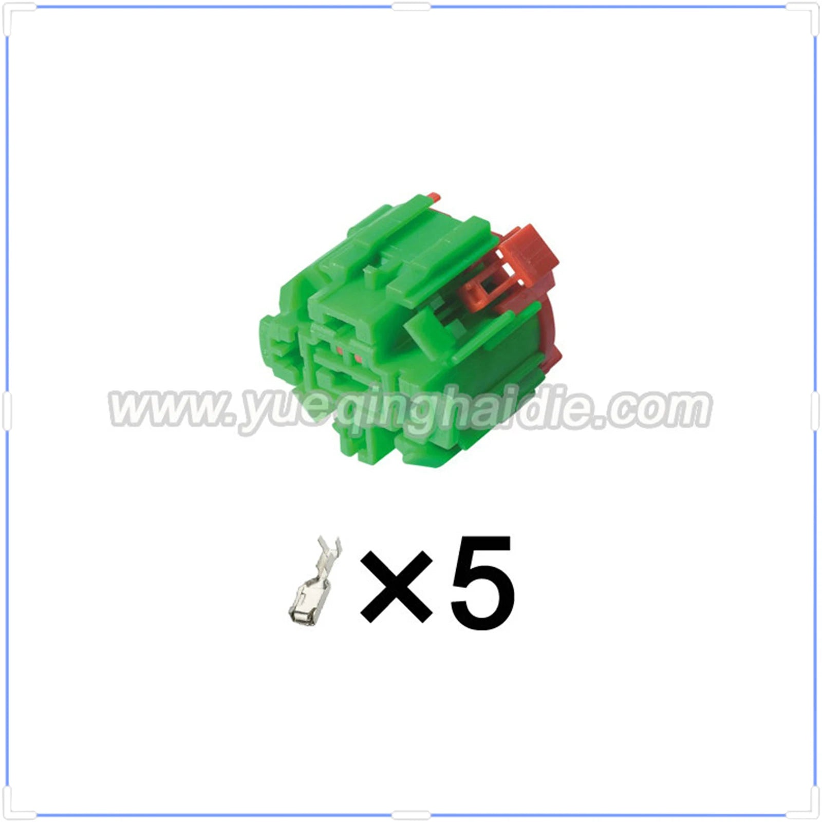 5-Pin Connector Waterproof 6.3mm Female Connector Auto Wire Harness Cable Plug Citroen Beverly Elysee 45501E225/98947-1011