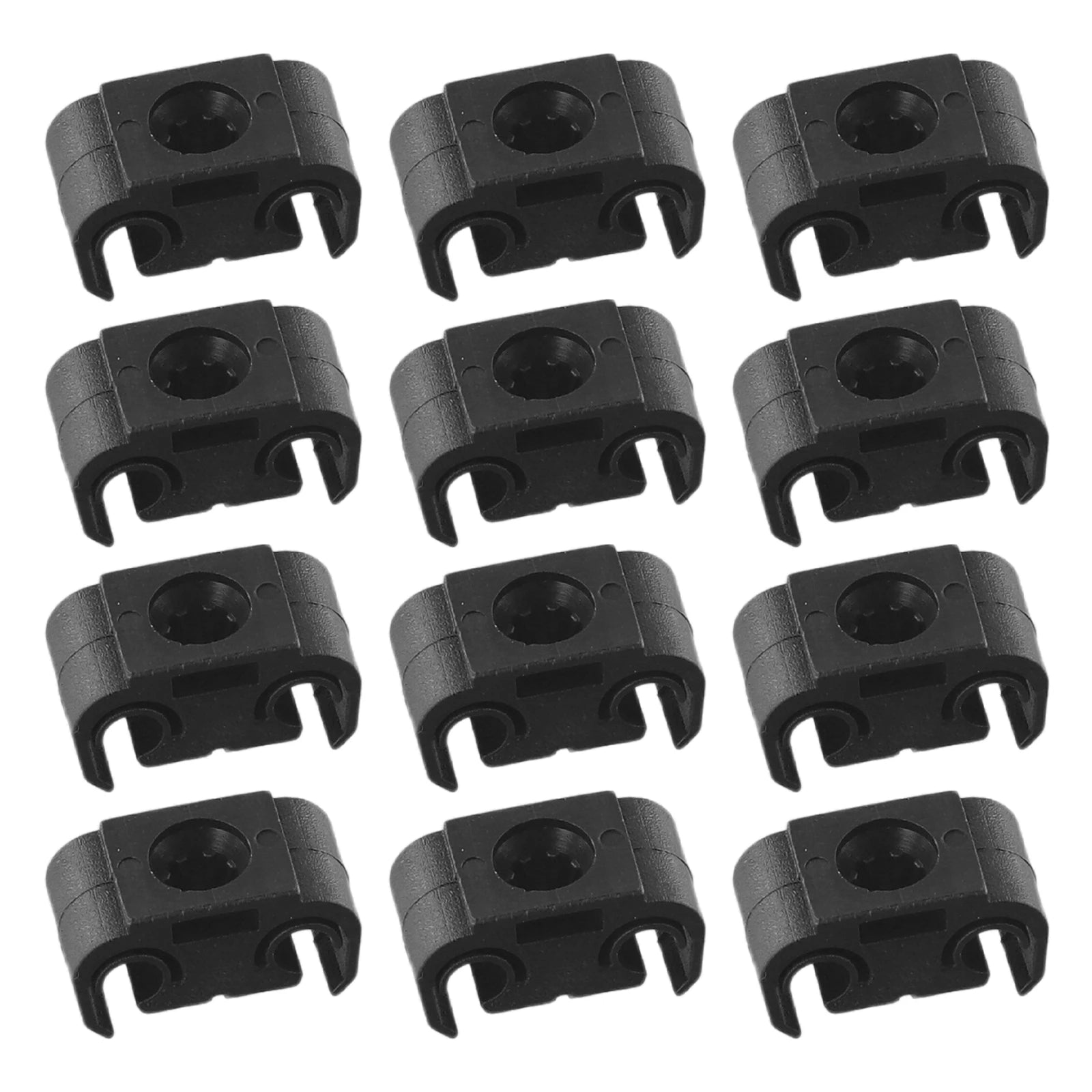 Car Double Brake Line Clip Brake Line Holder 4.75mm For Skoda A4/S4/A6 Car Brake Line Hose Clips Double Cable Holder Clip