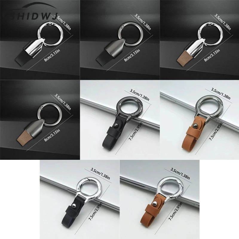 Car Key Chain Pendant Men And Women Personality Creative High-end Simple Waist Hanging Car Chain Ring Pendant Anti-scratch Wear