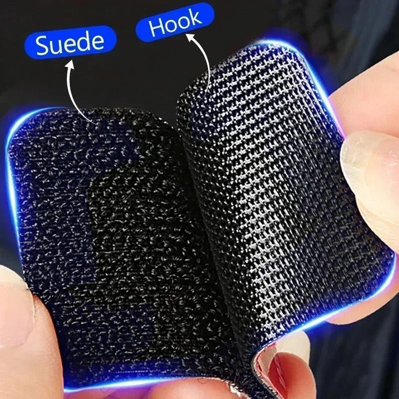 Double Sided Carpet Fixing Sticker Self Adhesive Car Carpet Fixed Patch Fastener Sheets Sofa Floor Foot Mats Anti Skid Grippers