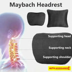 High Quality Car Headrest Neck Support Seat Design S Class Soft Universal Adjustable Car Pillow Neck Cushion Amagi