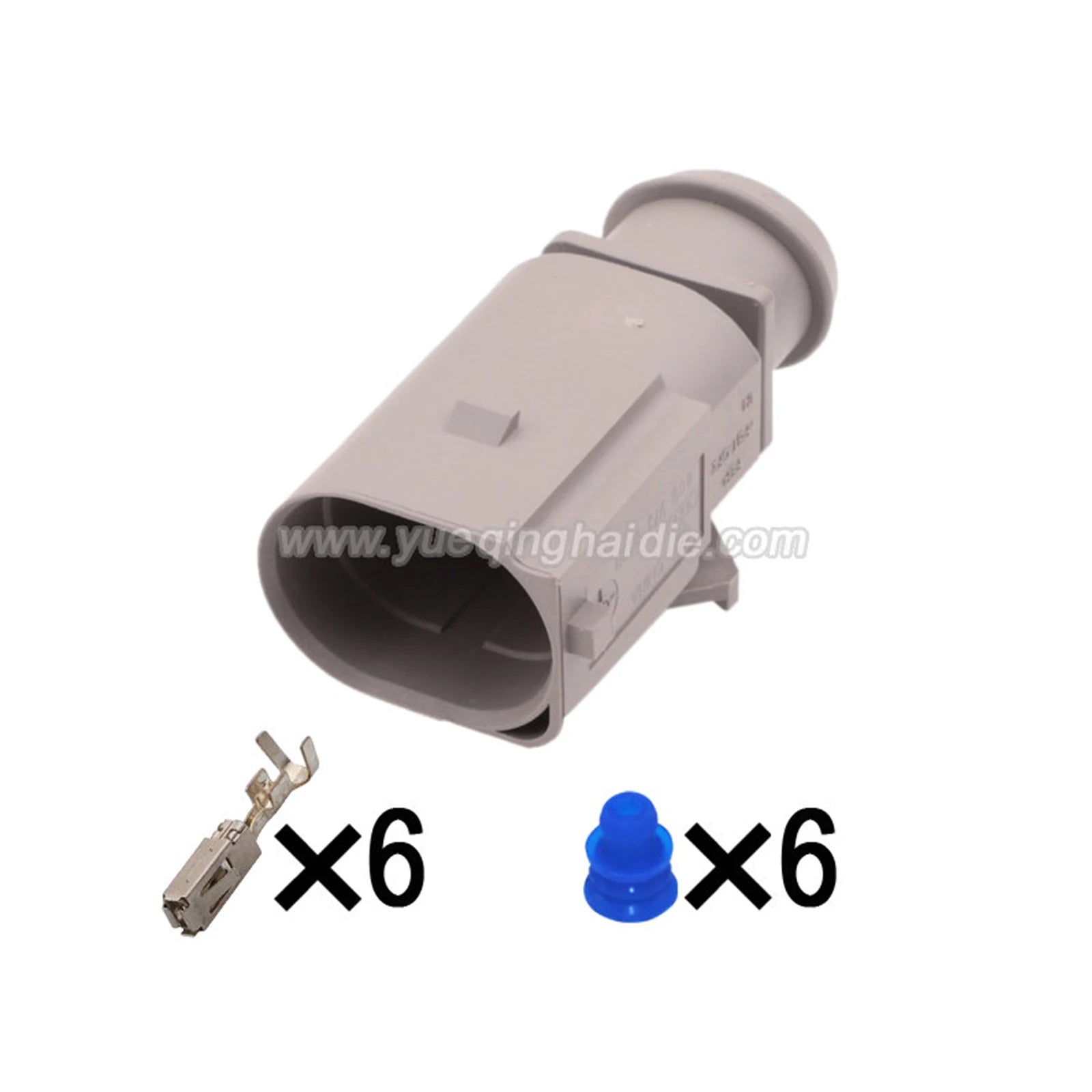 6 Pin Connector Waterproof 1.5mm Male Female Connector Automobile Wiring Harness Cable Socket for Audi VW 42121200 1J0973713G