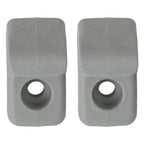 2Pcs Sun Visor Holder Mount 735478275 7355399311 For Fiat Grande Punto Grey Car Sun Visor Hanger Clips Holder