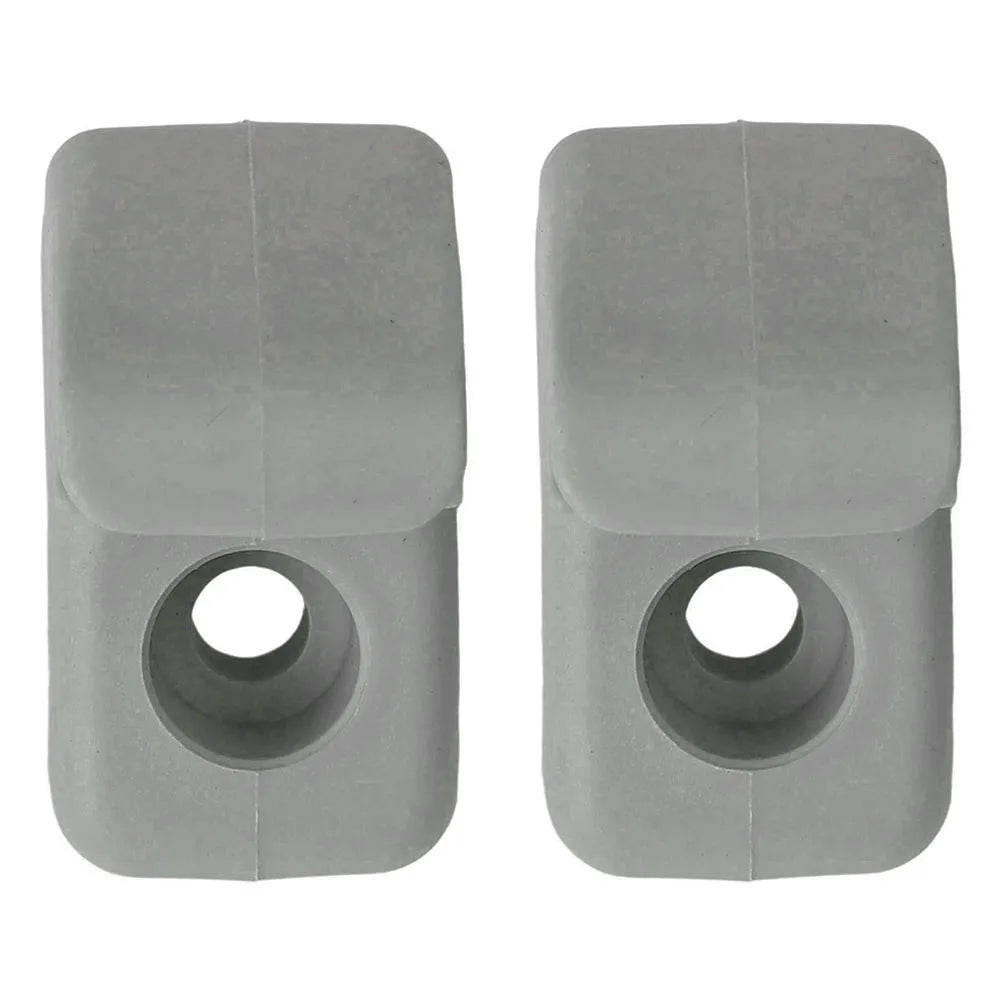 2Pcs Sun Visor Holder Mount 735478275 7355399311 For Fiat Grande Punto Grey Car Sun Visor Hanger Clips Holder