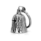 Vintage Punk Angel Pendant Motorcycle Bell Necklace For Men Symbol Of Protection And Good Luck Lucky Gift Sending off boyfriend