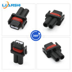 Suitable for Mercedes-Benz and BMW solenoid valve/air conditioning solenoid valve 2-hole plug wire harness connector 7223-6527-3
