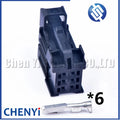 6 Pin Automotive connector inside tailight Wire harness Plug 1563334-1 8W0971636 2236956-1 8W0973736 8W0 971 636 8W0 973 736