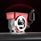 1 PCS  Car Solar  Powered Rotating Air Freshener  Diffuser Perfume Simulated Engine  Car  Purifier Engine Interior  Decorations