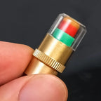 8/1pcs Car Tire Pressure Indicator Tire Pressure Gauge Indicator Alert Monitoring Valve Cap Sensor External Valve Detection