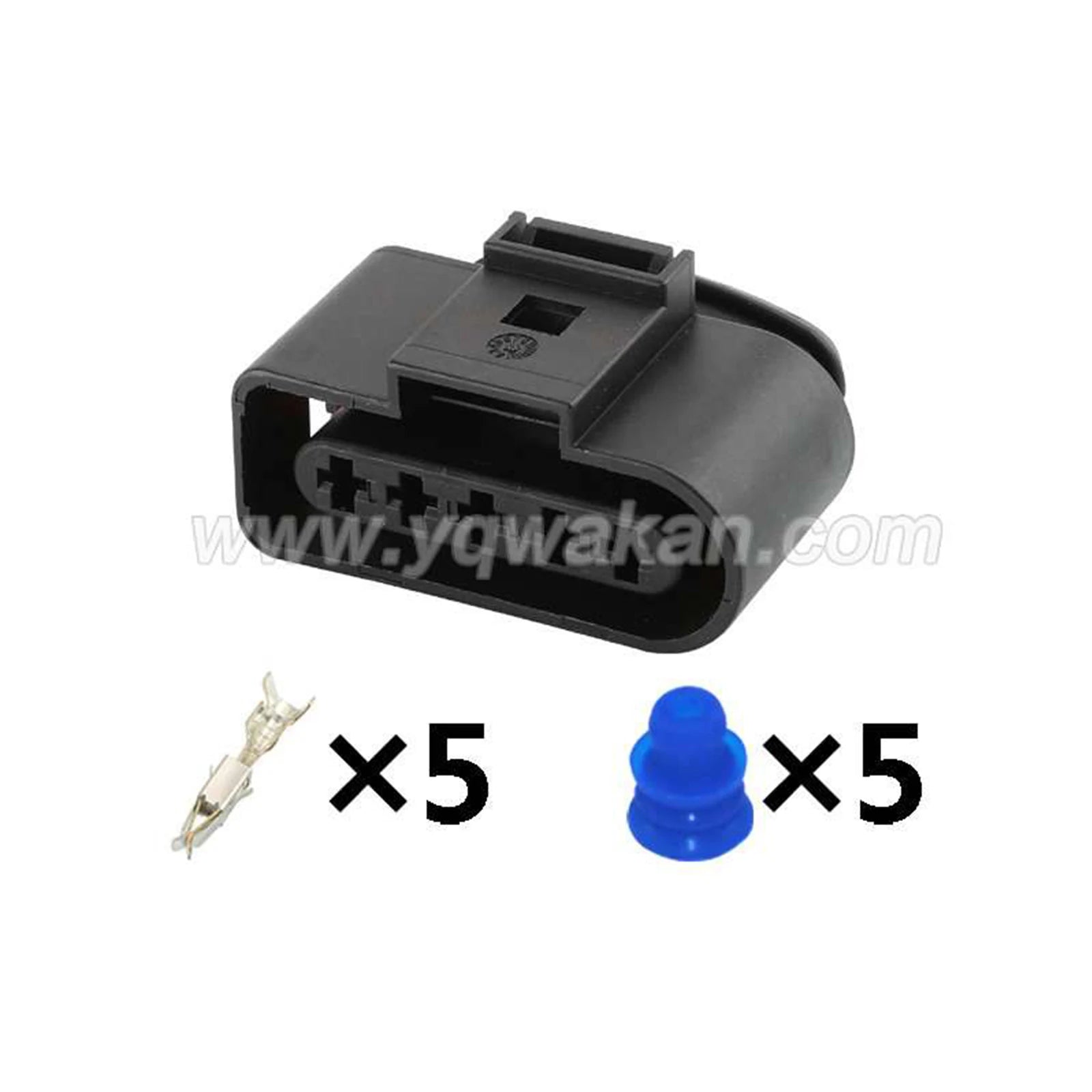 5 Pin Connector Waterproof 2.8mm Male Female Connector Automotive Ignition Coil Plug Cable Socket for VW 6X0973825 1J0973725
