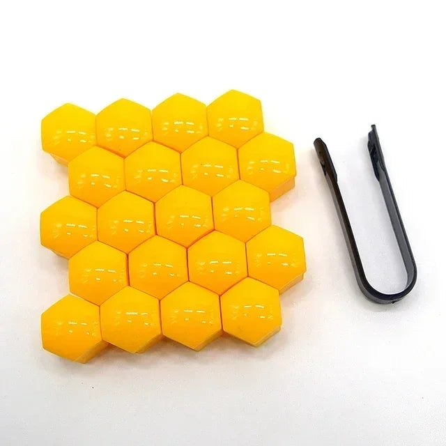 20PCS Hub Screw Cover Hub Screw Cover Protective Cap Hub Center Cover Tire Modification for Tesla Model 3 S X Y Amagi