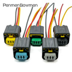 1 Set 3 Pin Auto Crankshaft Sensor Electrical Cable Connectors Wire Harness Plug 1801179-1 1801179 For Citroen Peugeot