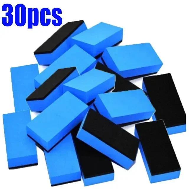 30/1pcs Glass Nano Applicator Pads Polish Wax Ceramic Coating Sponges Brushes Cleaning Tool Car Polishing Coating Sponge Brush