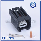 2 Pin Auto waterproof connector back-up lamp plug socket small lights fog lamps 7283-2090-30 For Honda Nissan Infiniti