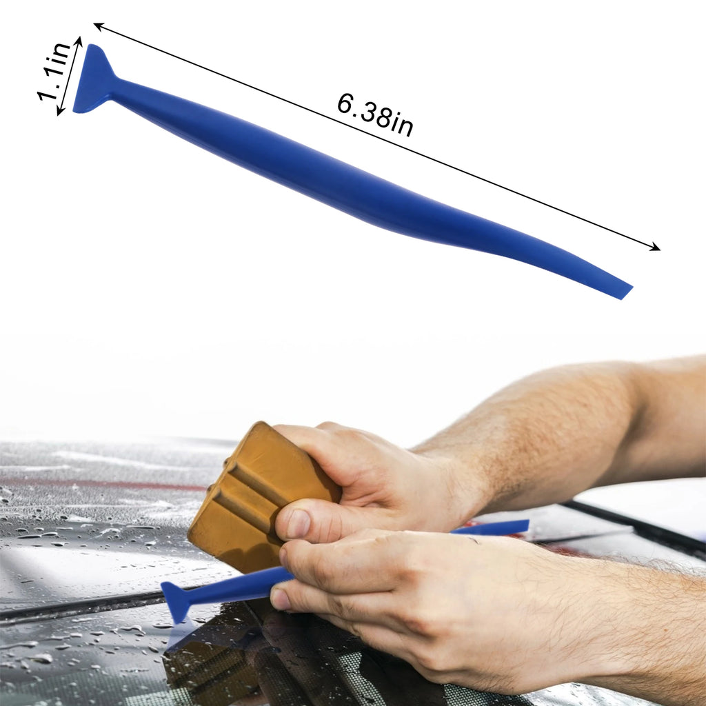 Car Film Wrap Tools Kit Squeegee Set Vinyl Scraper Cutter for Vehicle Window Tint Wrapping Tools Vinyl Spatula Car Accessories