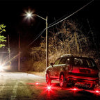 3 Pack LED Road Flares Emergency Warning Lights USB Rechargeable Magnetic Flashing Base Safety Disc for Roadside Assistance Amag