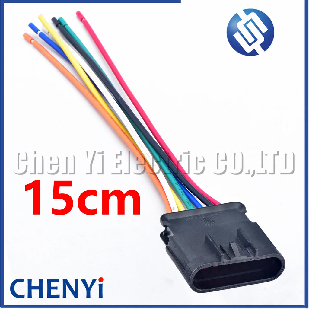 7 Pin Automotive waterproof connector female or male Ignition coil Wire harness plug 13604541 For Buick Chevrolet Opel