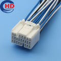 24 Pin Connector Unsealed Series Female Connector Cable Plug Motorcycle Electrical Harnesses Wiring Harness353029-1/90980-11476