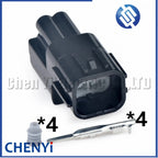 4 Pin Auto Oxygen Sensor Wire harness plug 39210-03755 39210-03765 For Hyundai I30N IX25 Kia K2 Lambda Sensor connector