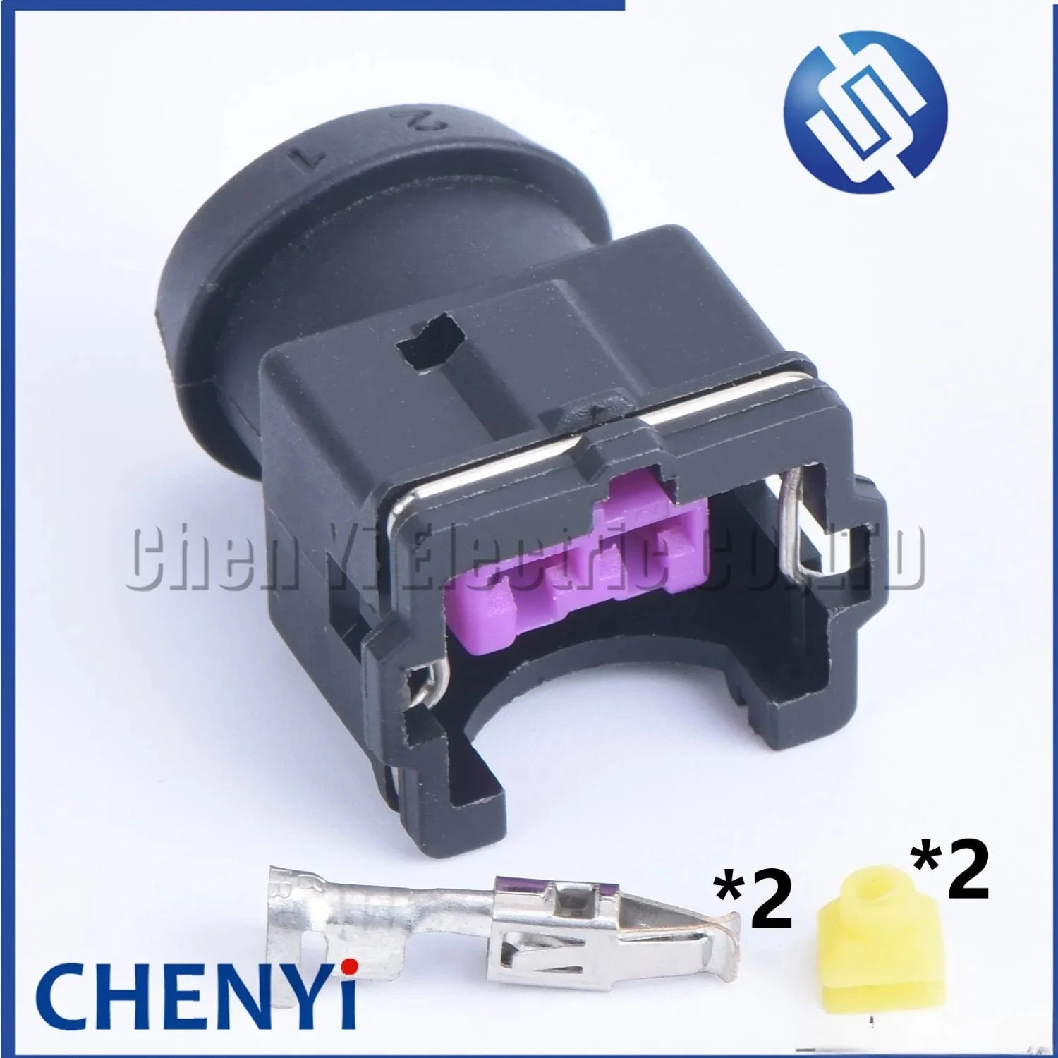 2 Pin waterproof sensor plug connector female EV1 fuel spray nozzle connector oil nozzle auto connector