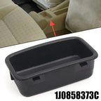 Black Car Storage Box 1J0858373C For Golf For Jetta For Bora MK4 1998-2006 Center Console Armrest Flocking Organized Storage Box