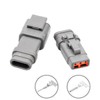 Automotive connector DTM06-2S-E007 waterproof connector DTM04-12PA-E007 male Female high cover plug DTM06-6S-E007