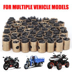 Universal Motorcycle Throttle Cable Solderless Nipple Bolt Screw Clamp for 50cc 125cc 250cc CRF KLX Pit Dirt Bike ATV Scooter