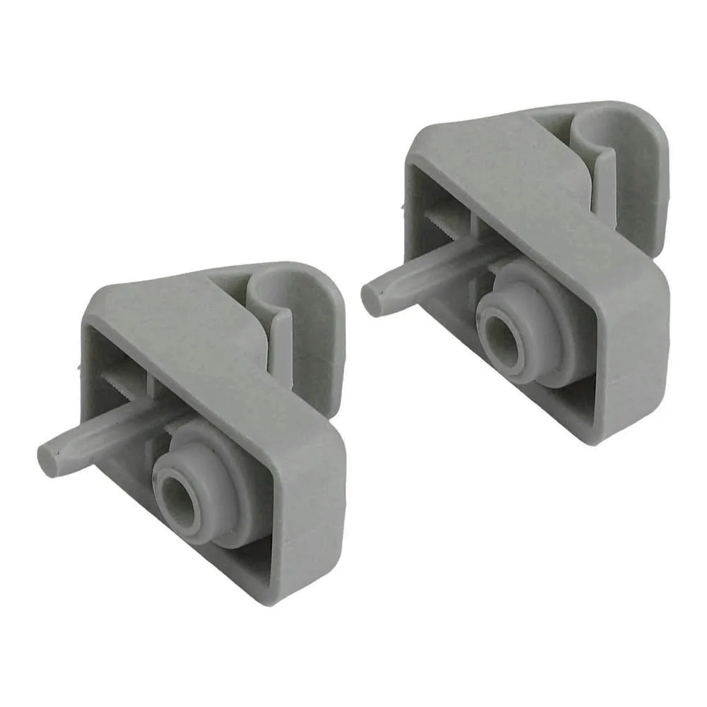 2Pcs Sun Visor Holder Mount 735478275 7355399311 For Fiat Grande Punto Grey Car Sun Visor Hanger Clips Holder