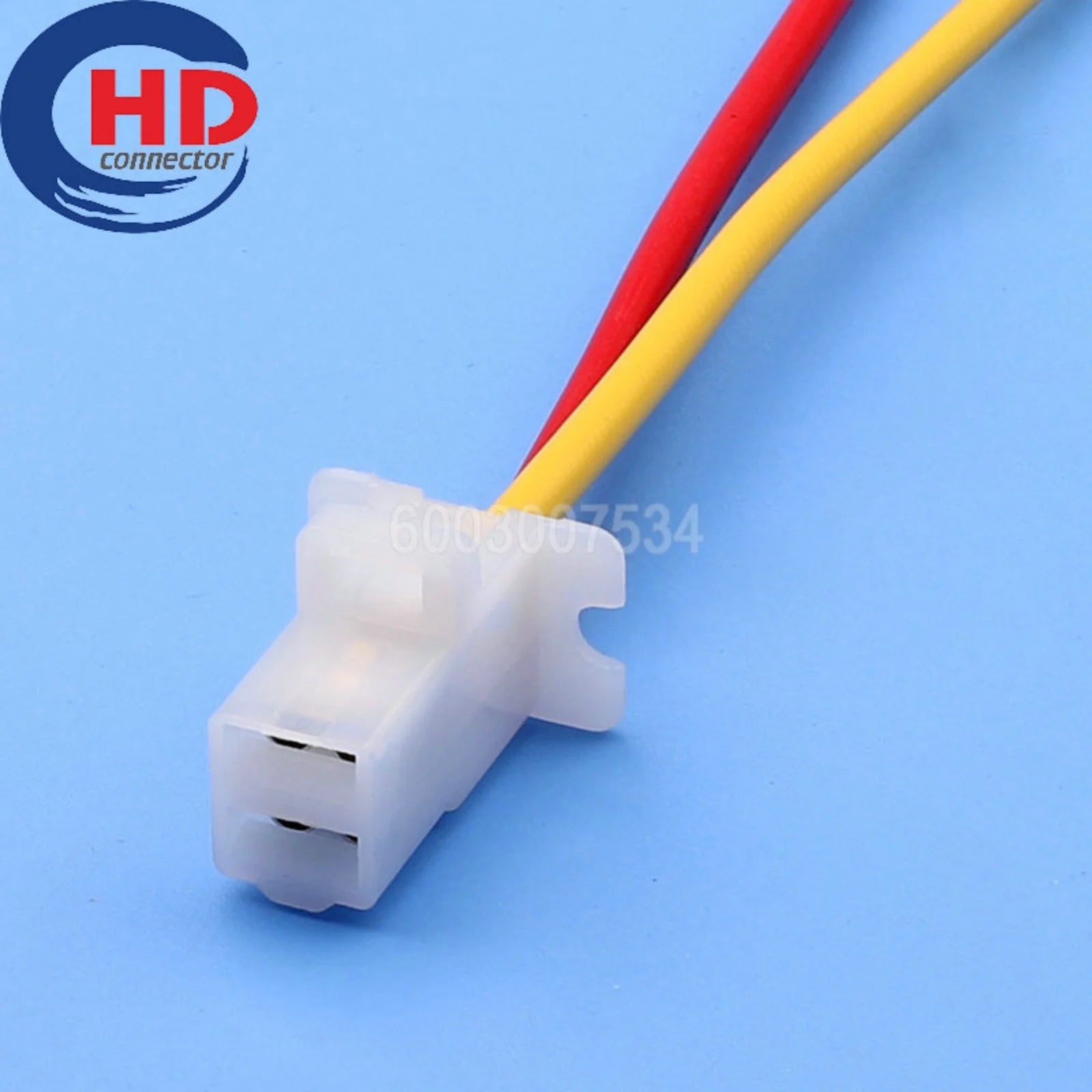 2 Pin Connector 6.3mm Series Female Connector Cable Plug Motorcycle Electrical Harnesses Wiring Harness 6110-4623