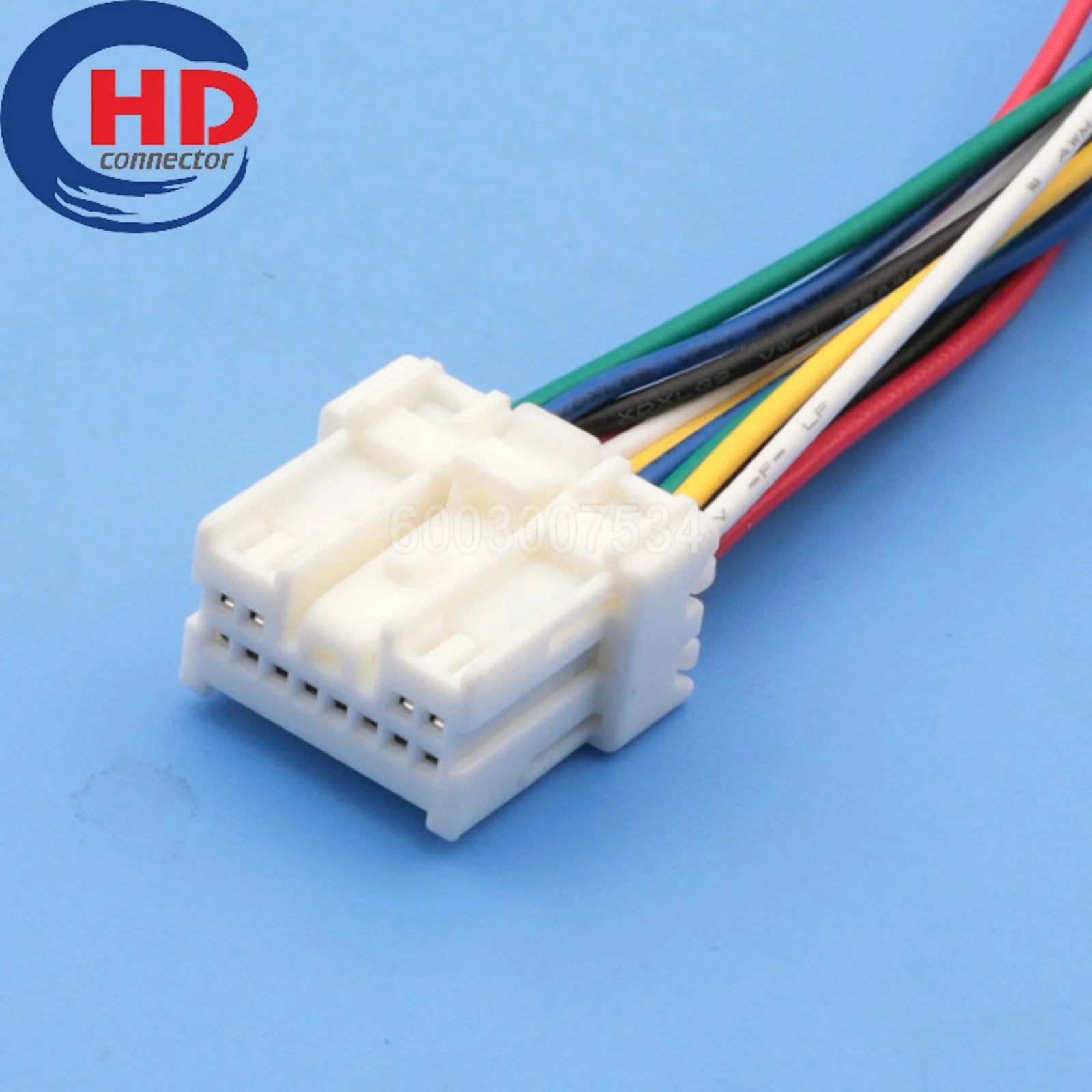 12 Pin Automobile Female Connector Car Adapter AC Assembly Auto Plastic Housing Unsealed Socket MG651397 7283-8625