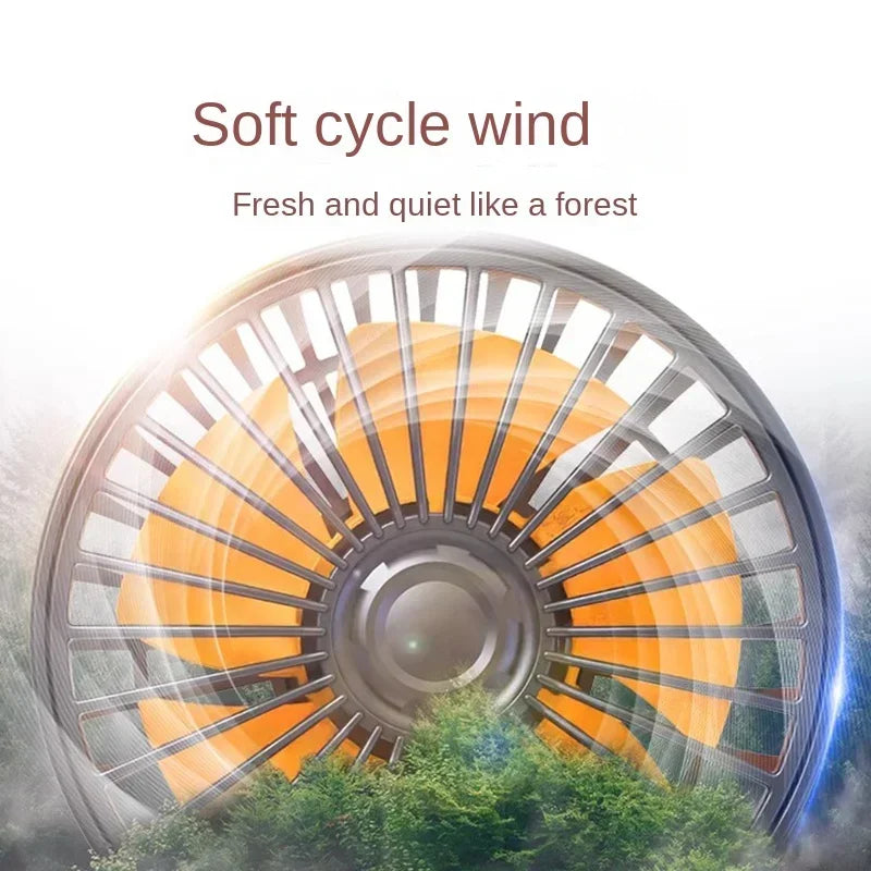 New Car Fan 360° Adjustable Triple-Head 12V/24V USB Powerful Cooling Circulation Ideal for Vehicle Comfort on Long Drives amagi
