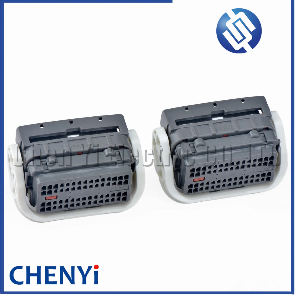 60 Pin Car connector Engine control unit computer board ECU plug L/R 7283-9907-10 7283-9908-10 For Suzuki Swift Vitara SX4 Mazda