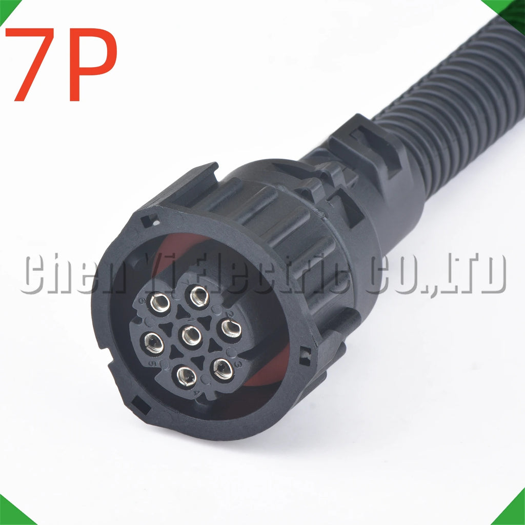 7-Pin Wire Harness Automobile Waterproof Truck Light Oxygen tail light sensor
