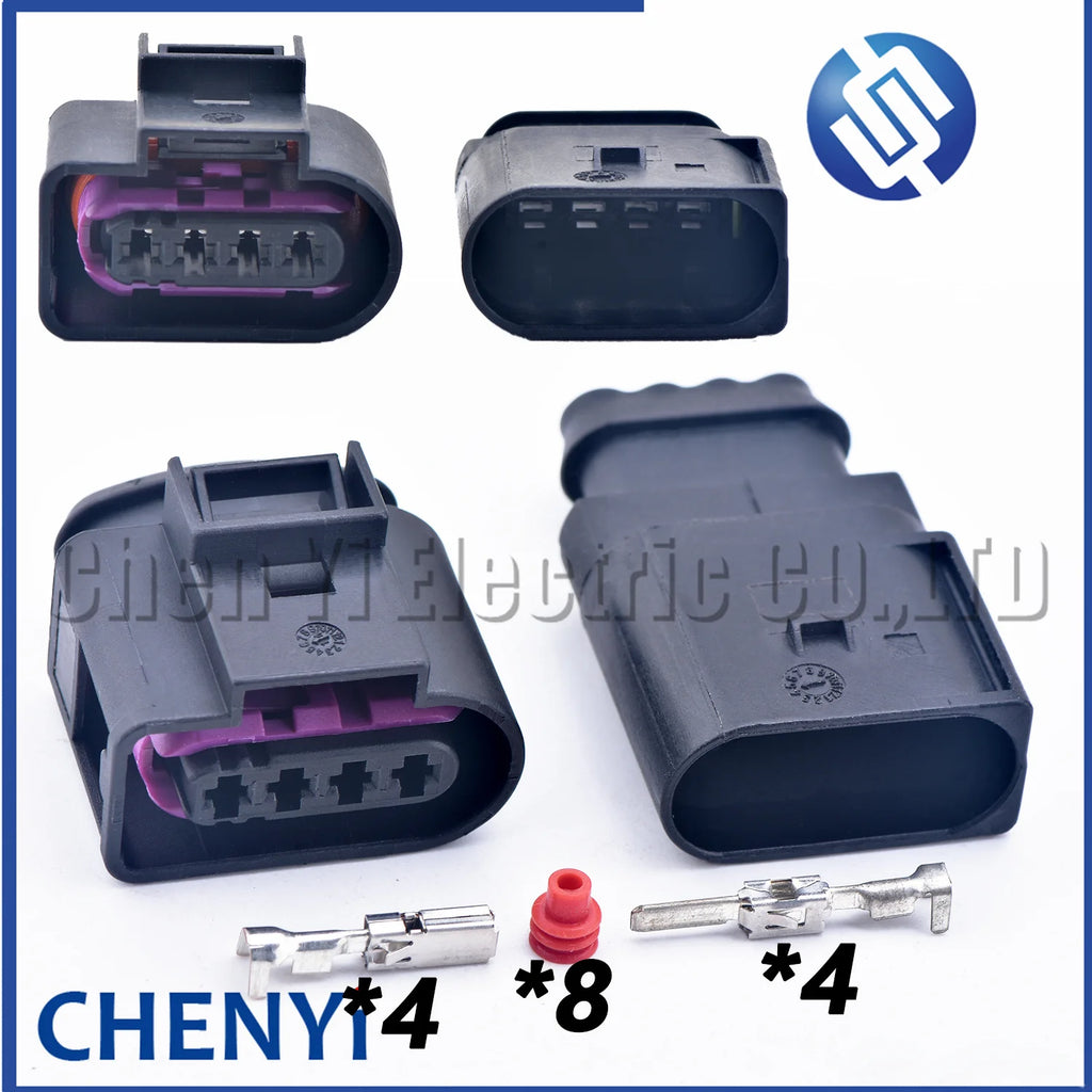 4 Pin Male or Female Auto Waterproof Connector new ignition coil high voltage package plug 4D0 971 994 4D0971994